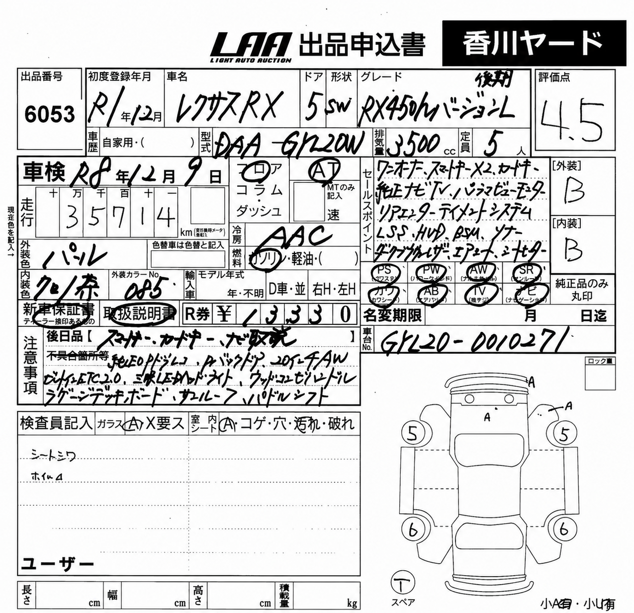 Lexus RX450h - 6